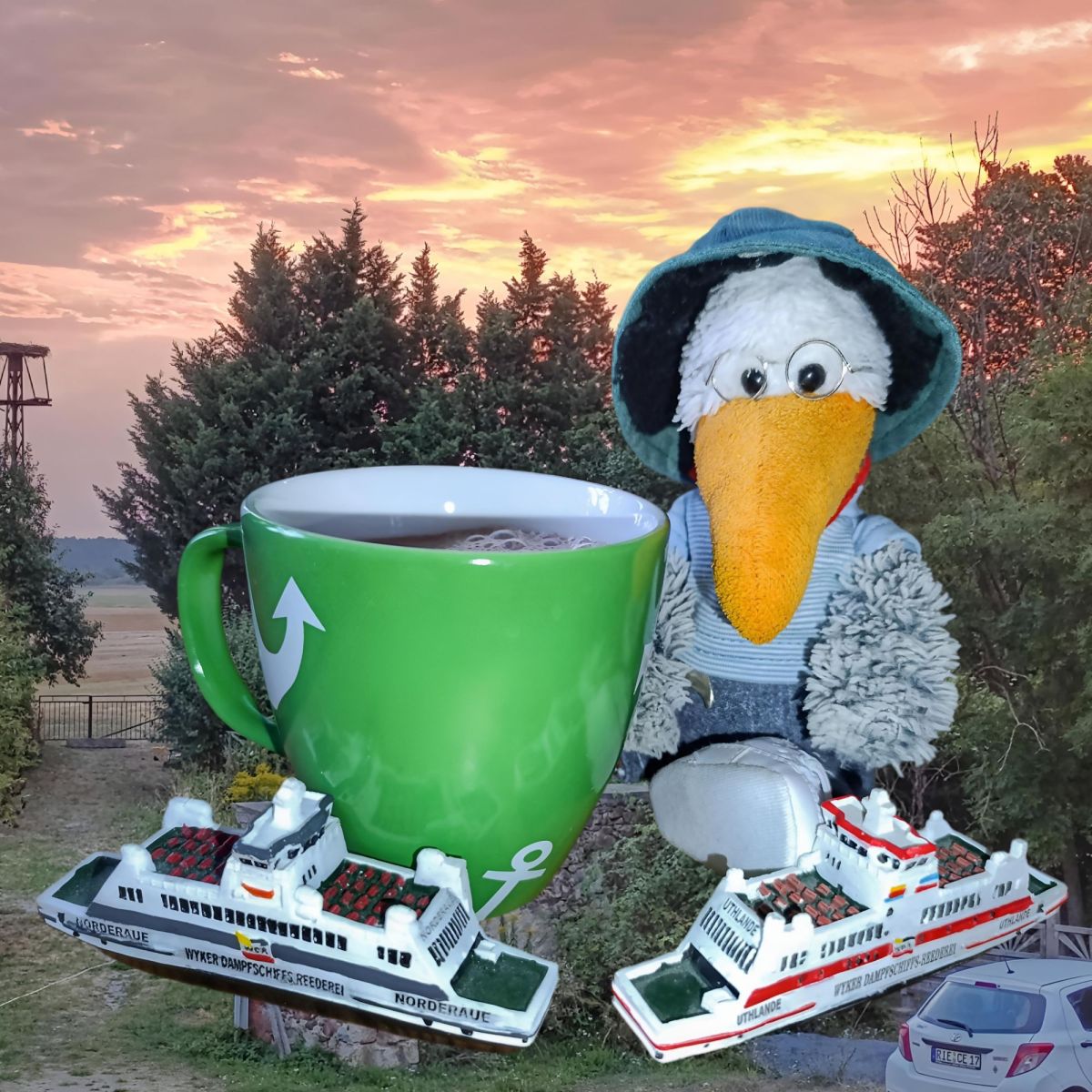 Grüne Tasse